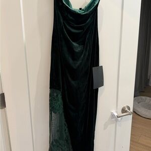Lulu's Deep Green Dress